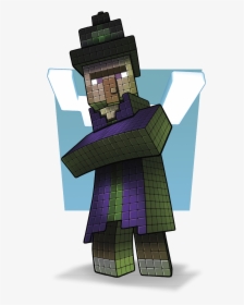 Witch Art Minecraft Transparent, HD Png Download, Free Download