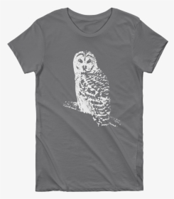 Beyoutees® Snowy Owl Graphic Tee - T-shirt, HD Png Download, Free Download