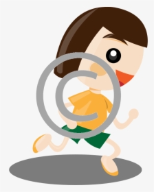 Girl Running Clip Art, HD Png Download, Free Download