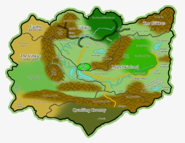 Map Of Oz - Map, HD Png Download, Free Download