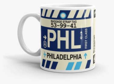 Phl Philadelphia Airport Code Coffee Mug - Høgskolen I Nord Trøndelag, HD Png Download, Free Download