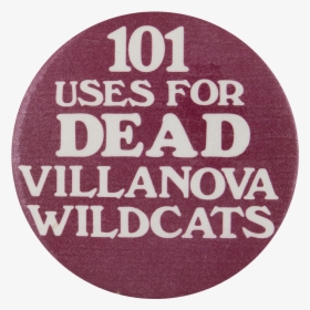 Dead Villanova Wildcats Sports Button Museum - Francoise Hardy In Deutschland, HD Png Download, Free Download