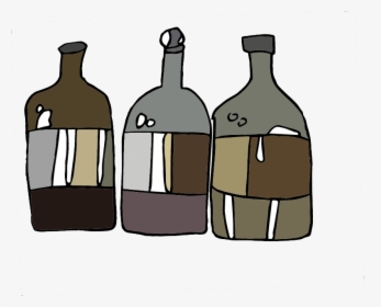 Bottles Icon - Glass Bottle, HD Png Download, Free Download