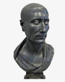 Caesar Png - Julius Caesar Bronze Bust, Transparent Png, Free Download