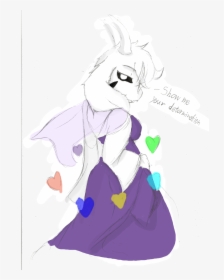 Our Determination Undertale Mammal Fictional Character - Asriel Mujer, HD Png Download, Free Download