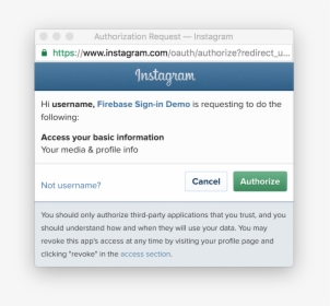 Upon Approval The User Is Redirect Back To The /instagram-callback, HD Png Download, Free Download