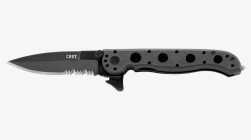 13zlek Spear Point With Triple Point™ Serrations - Crkt Carson M16, HD Png Download, Free Download