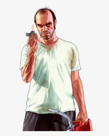Gta 5 Characters Drawing, HD Png Download, Free Download