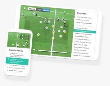 Soccer App To Make Players Move, HD Png Download, Free Download