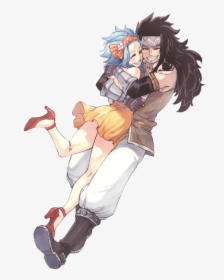#gajeel #levy #fairytail #levymcgarden #gajeelredfox - Gajeel And Levy, HD Png Download, Free Download