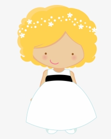 Flower Girl And Ring Bearer Clipart - Daminha Png, Transparent Png, Free Download