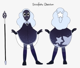“after Hearing Bismuth Talk About Her Other Gem Friends - Snowflake Obsidian Steven Universe, HD Png Download, Free Download
