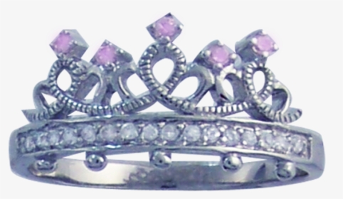 Baby Princess Tiara Pillow Clipart Png Silver Purple, Transparent Png, Free Download
