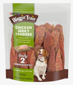Purina Waggin - Purina Waggin Train Chicken Jerky Tenders Dog Treats, HD Png Download, Free Download
