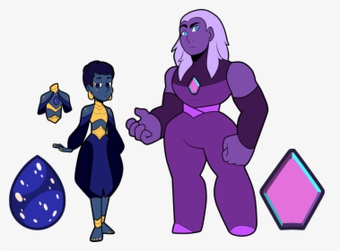 [custom] Lapis Lazuli Purple Galaxy Aura Quartz By - Steven Universe Custom Lapis Lazuli, HD Png Download, Free Download