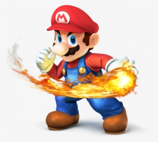Super Smash Bros 4 Mario, HD Png Download, Free Download