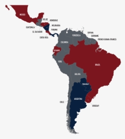 Latin America Map Img - Latin America Map Png, Transparent Png, Free Download