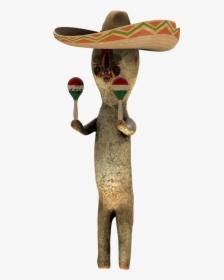 Scp 173 With Sombrero, HD Png Download, Free Download