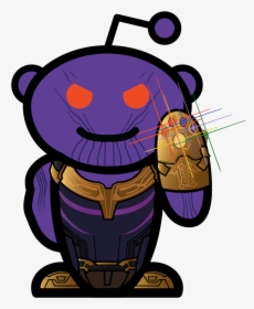 Thanos Snap Reddit Badge, HD Png Download, Free Download