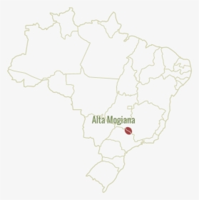 Alta Mogiana Region Map - Umasbrac, HD Png Download, Free Download
