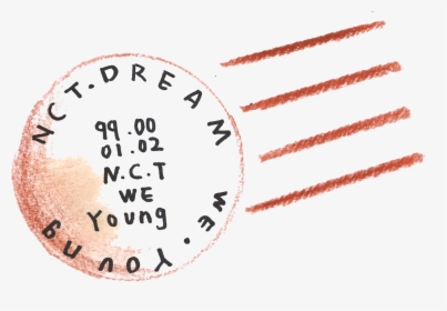 Nct Dream We Young Stamps, HD Png Download, Free Download