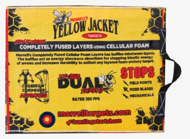 Yellow Jacket® Yj-350 Dual Threat Target - Yellow Jacket, HD Png Download, Free Download