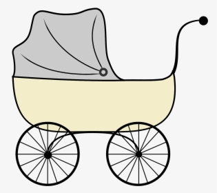 Topic For Old Buggy - Clipart Stroller, HD Png Download, Free Download