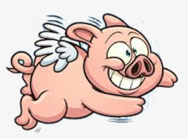 Transparent Flying Pig, HD Png Download, Free Download