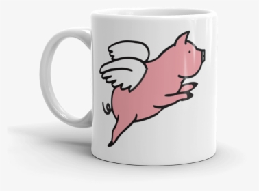 Flying Pig Mugs Swish Embassy"  Class= - Mug, HD Png Download, Free Download
