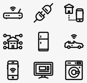 Transparent Background Internet Of Things Icon, HD Png Download, Free Download