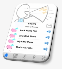 Flyingpigcheers - Smartphone, HD Png Download, Free Download