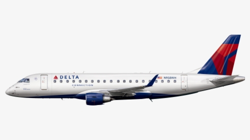 Embraer 175 Enhanced Winglets Delta, HD Png Download, Free Download