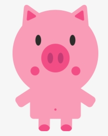 Transparent Pig In Mud Clipart - Domestic Pig, HD Png Download, Free Download