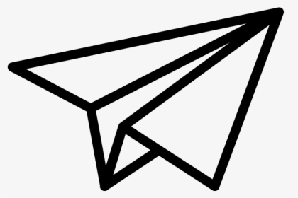 Paper Plane Icon Svg , Png Download - Paper Plane Vector Png, Transparent Png, Free Download