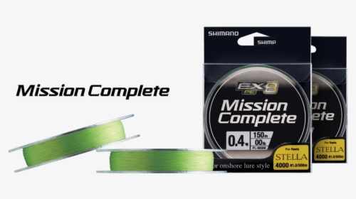 Shimano Mission Complete 150m **clearance** - Shimano Mission Complete Ex8 150m, HD Png Download, Free Download