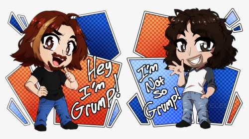 Game Grumps Charms - Cartoon, HD Png Download, Free Download