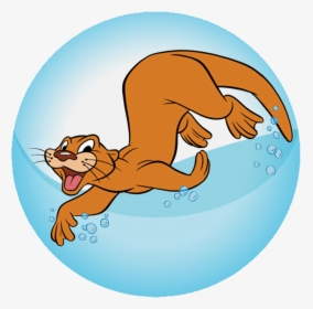 Cross Swim Preschool Sea Otter, HD Png Download, Free Download