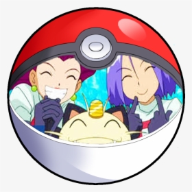 Pokemon Team Rocket Smiling, HD Png Download, Free Download