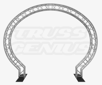 Oval Goal Post F34 Square Truss System - Truss Bridge, HD Png Download, Free Download