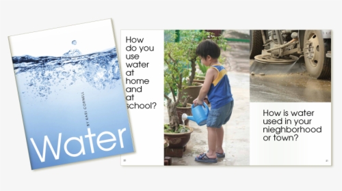 Water Brochure Design For Kaplan University - Girl, HD Png Download, Free Download