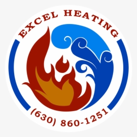 Excel Heating & Cooling Logo - Graphic Design, HD Png Download, Free Download