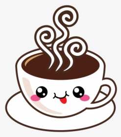Transparent Kawaii Coffee Png - Cute Coffee Cup Clipart, Png Download, Free Download