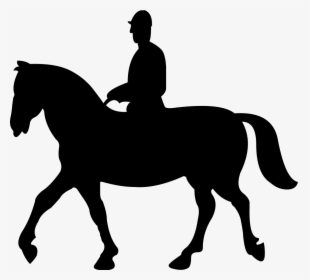 Horse Silhouette Unicorn Clip Art - Horse Silhouette, HD Png Download, Free Download