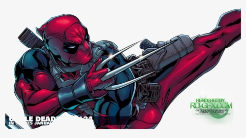 Deadpool & Cable Comic, HD Png Download, Free Download