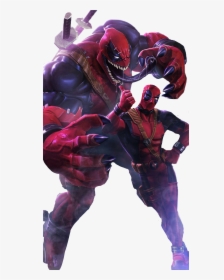 marvel #deadpool #venompool #freetoedit - Venompool Marvel, HD Png Download  - kindpng