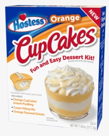 Hostess™ Orange Cupcakes Dessert Kit - Hostess, HD Png Download, Free Download