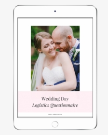 Wedding Day Logistics Questionnaire - Photograph, HD Png Download, Free Download