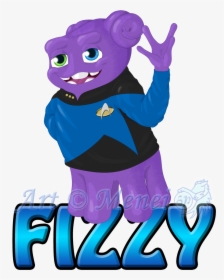 Star Trek Fizzy Badge - Cartoon, HD Png Download, Free Download