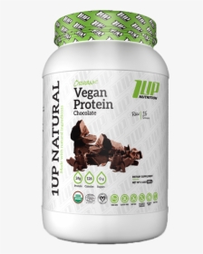 1up Nutrition Vegan Chocolate Protein Powder - 1 Up Nutrition, HD Png Download, Free Download