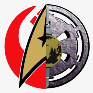 Good Clipart Star - Starwars And Star Trek Symbol, HD Png Download, Free Download